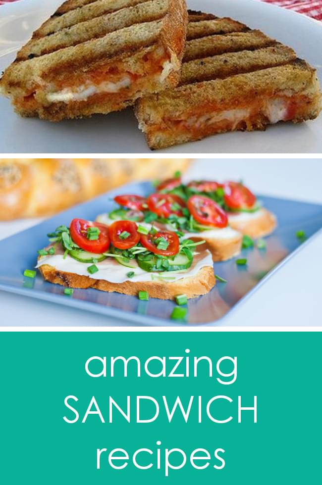 25 recipes for National Sandwich Day
