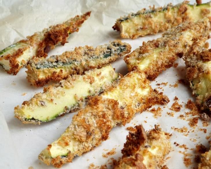 Crispy Oven Baked Courgette Fries