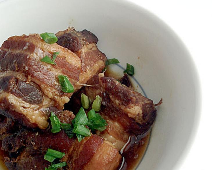 Japanese Braised Pork Belly Recipe 