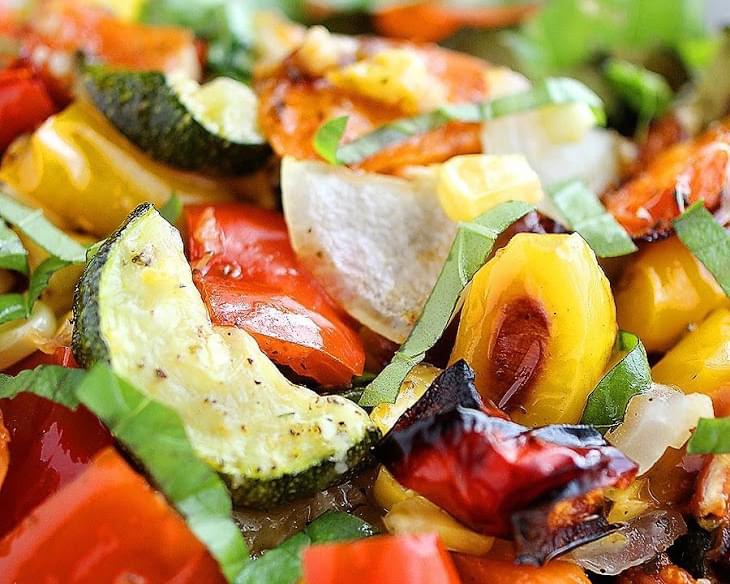 Easy Roasted Summer Vegetables Recipe