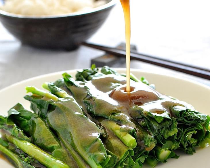 Restaurant Style Chinese Broccoli with Oyster Sauce Recipe