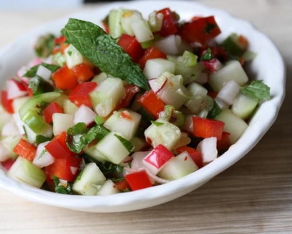 Vegetable-Mint Salsa