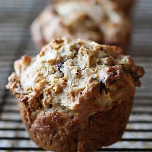 Apple, Cranberry and Walnut Muffins