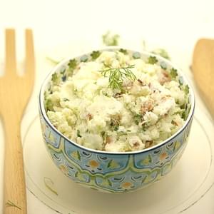German Potato Salad with Cucumber and Dill