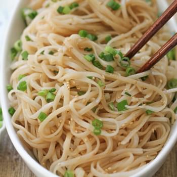Longevity Noodles for Chinese New Year