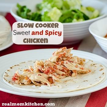 Slow Cooker Sweet and Spicy Chicken