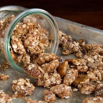 Granola Nut Clusters (gluten-free, oil-free, soy-free)