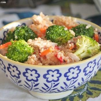 Roasted Chicken Quinoa Salad