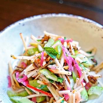 Matchstick Apple and Celery Salad