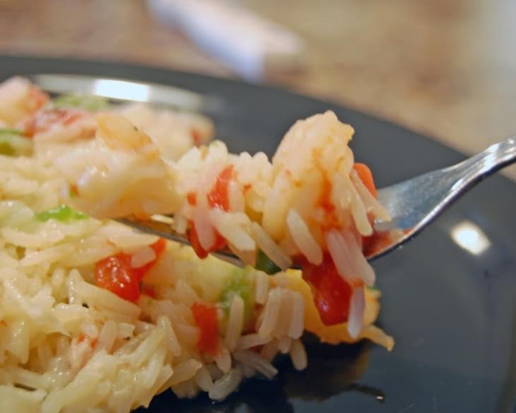 Camarones Con Arroz - Shrimp with Rice