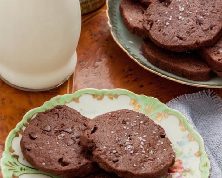 Double Chocolate Sea Salt Cookies