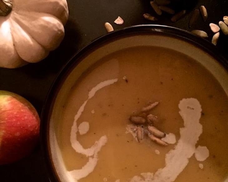 Butternut Squash and Apple Soup