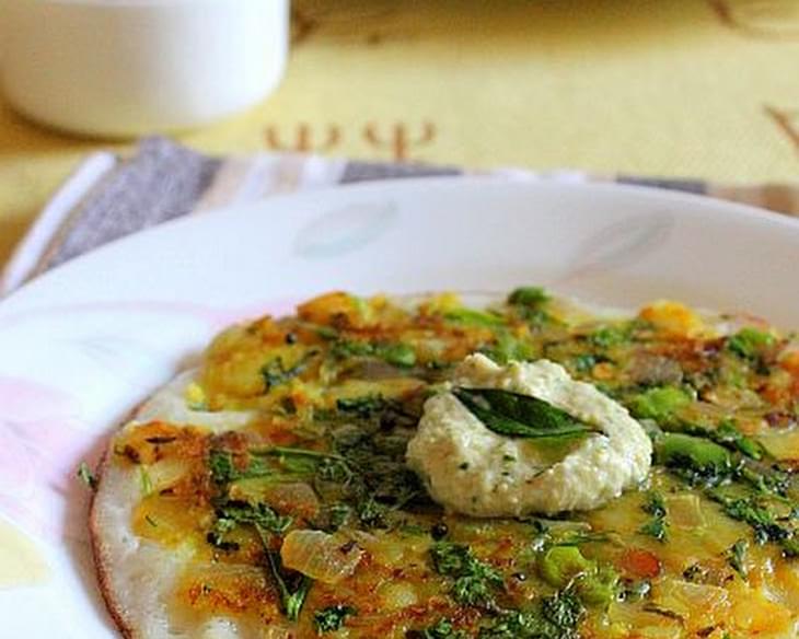 Masala Uthappam...a dosa from Khaogallis of Mumbai!!