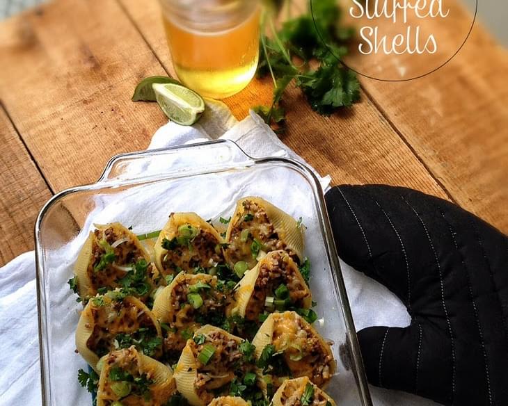 Mexican Stuffed Shells with Southwest Sauce