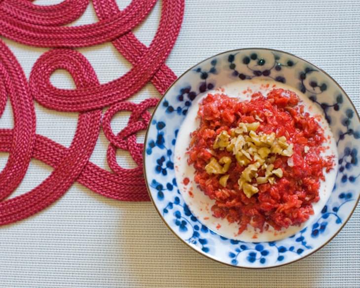 Ease into your day with Can't Be Beet Oatmeal