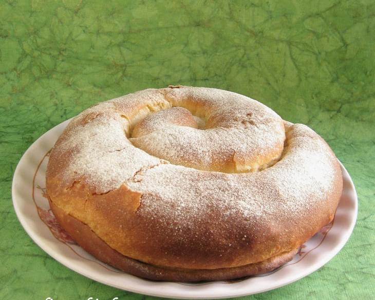 Majorcan (or Mallorcan) Ensaimada (A Sweet Bread)