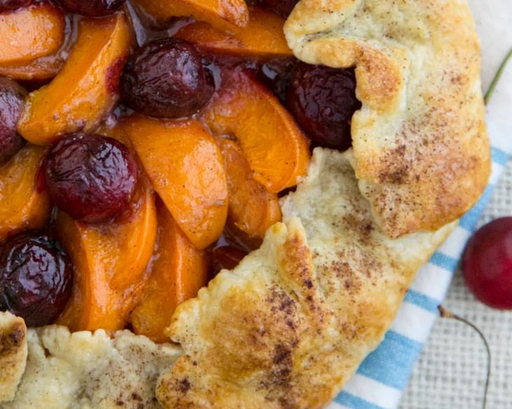 Apricot Cherry Galette