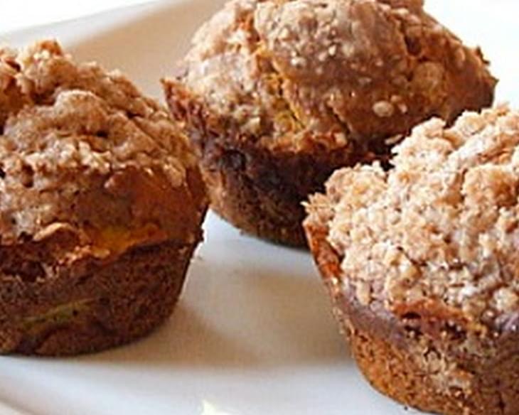 Pumpkin- Apple Streusel Muffins