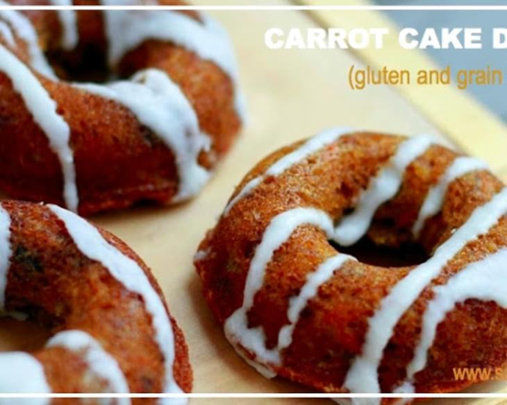 Carrot Cake Donuts (gluten and grain free, paleo)