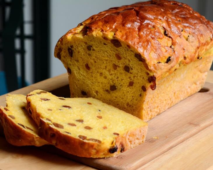 Sweet Potato & Raisin Bread [Recipe]