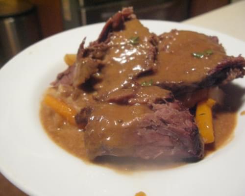 Incredible Pot Roast from Cook's Illustrated