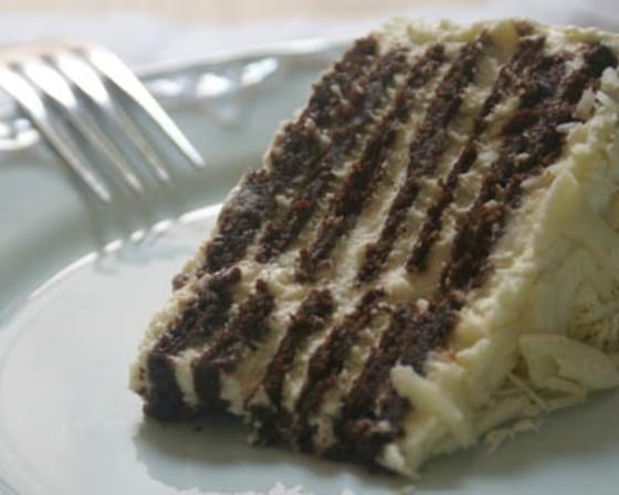 Megan Moore's White Chocolate Lavender Icebox Cake