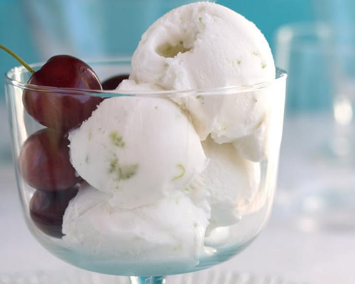 Coconut And Lime Ice Cream