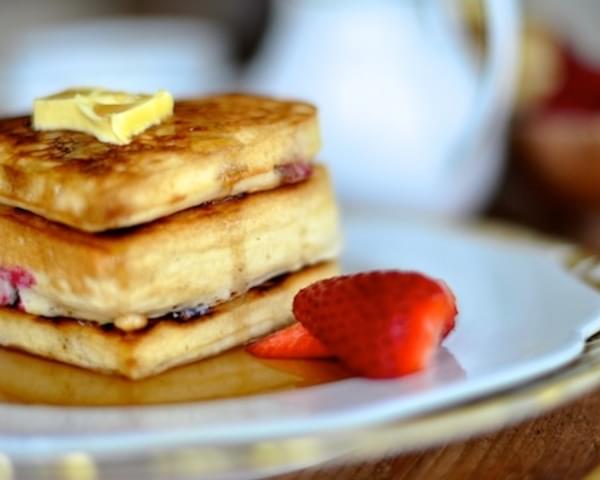 Cranberry Buttermilk Pancakes