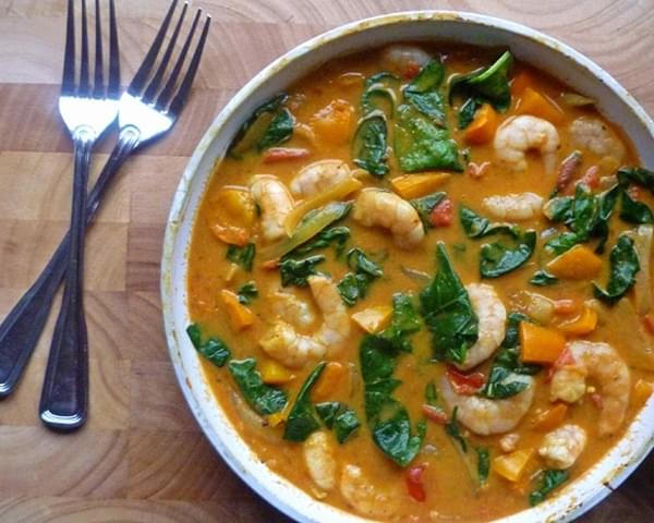 Coconut Prawn Curry Recipe {Hairy Dieters}