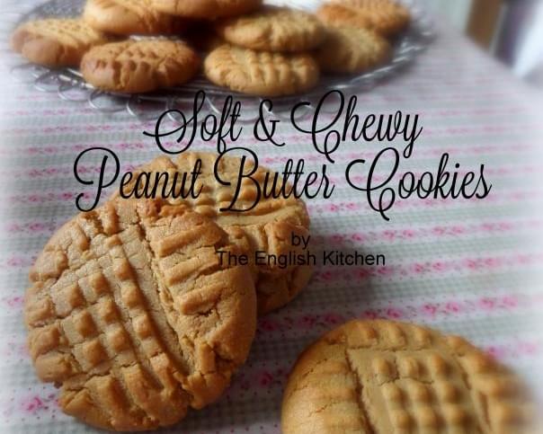 Soft and Chewy Peanut Butter Cookies