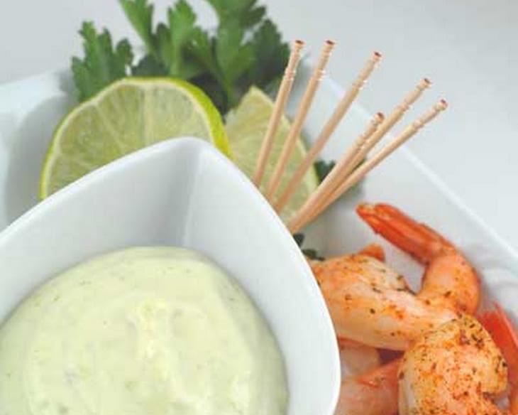 Gluten Free Roasted Shrimp with Wasabi Cocktail Sauce