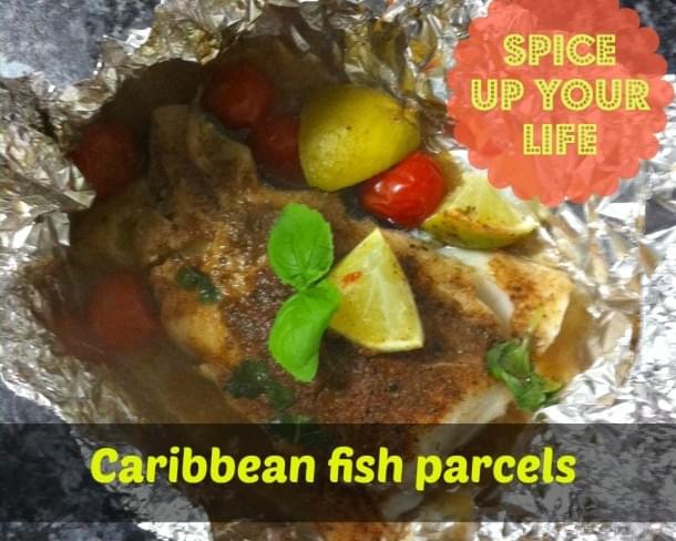Caribbean Fish Parcels - Slow Cooker
