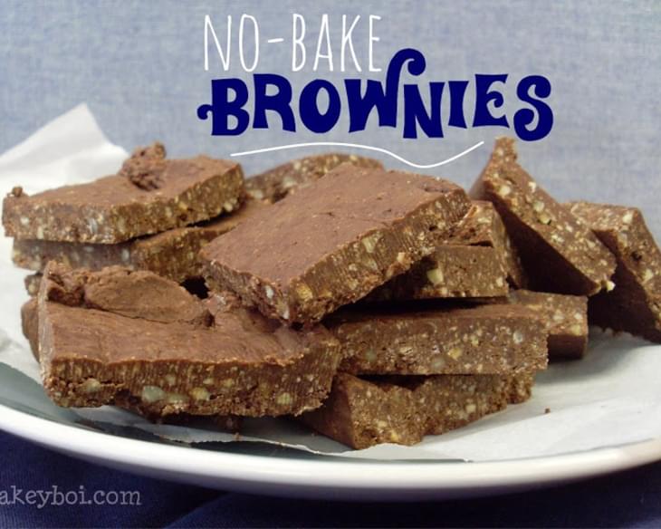No-Bake Brownies