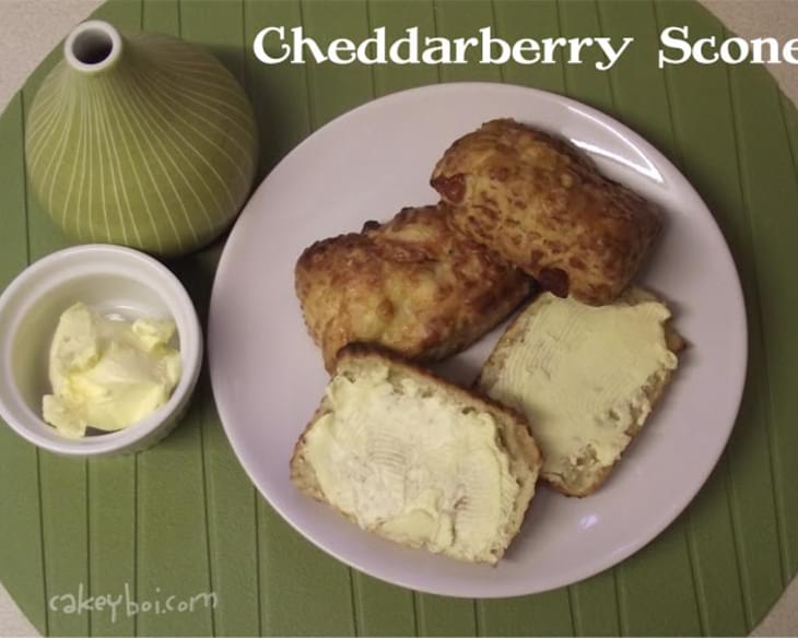 Cheddarberry Scones