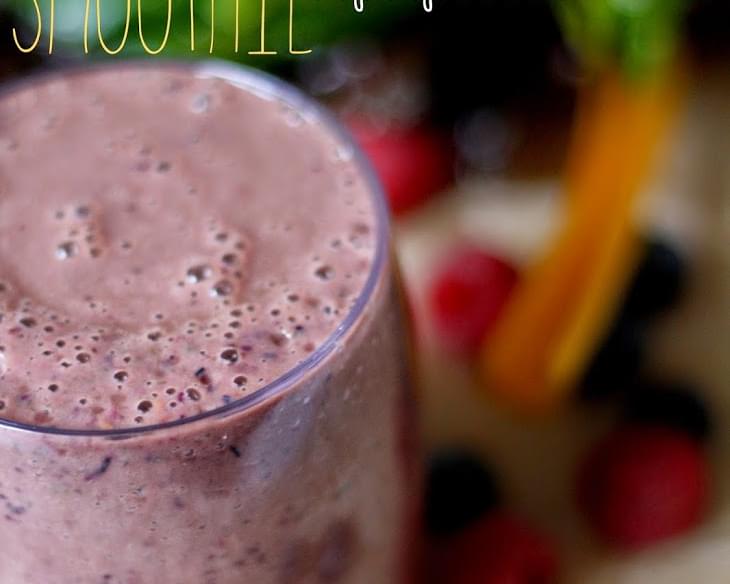 Berry and Rainbow Chard Smoothie