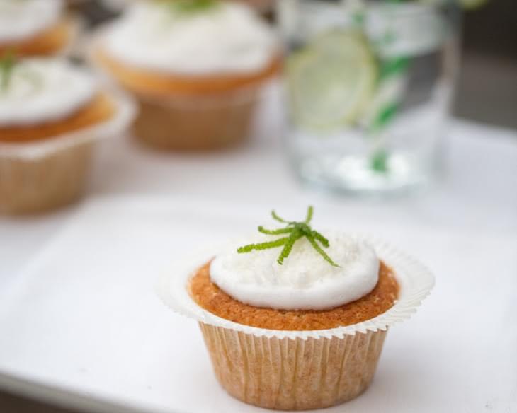Gluten Free Coconut Lime Cupcakes