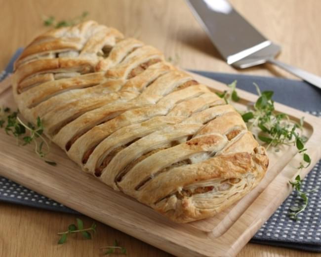 Cheese And Onion Plait