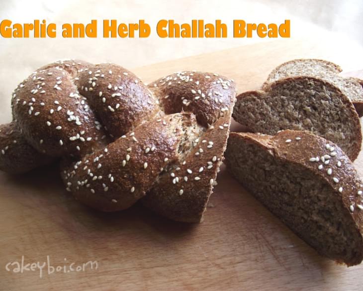 Garlic and Herb Challah Bread
