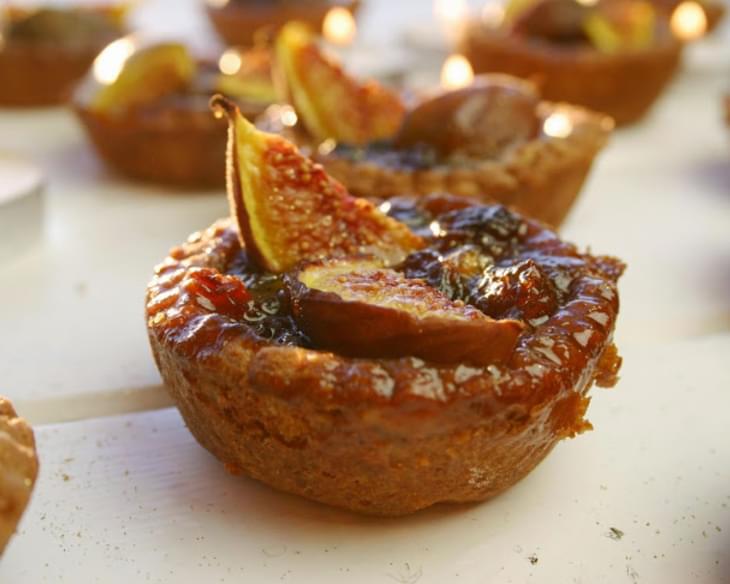Fig And Honey Mince Pies With Chocolate Shortcrust Pastry