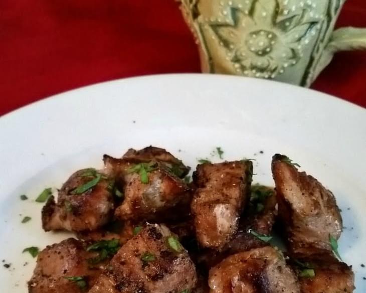 Salt & Pepper Pork Tenderloin Cutlets