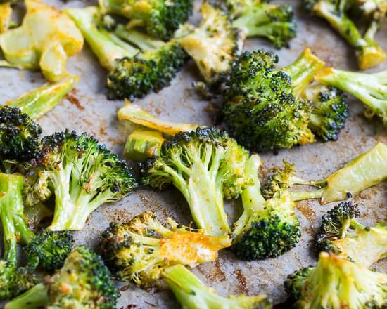 Spicy Roasted Broccoli