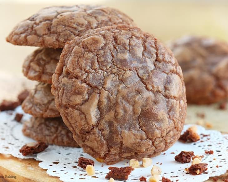 Toffee Crunch Chocolate Cookies