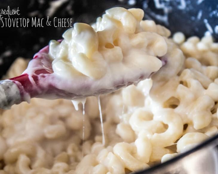 5 Ingredient Stovetop Mac and Cheese {super easy and kid approved!}