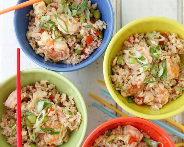 Shrimp Un-Fried Rice