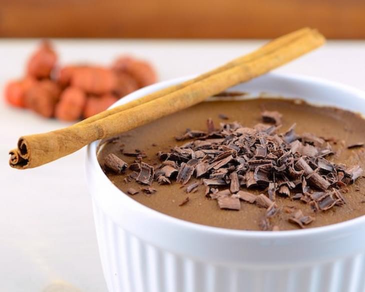 Chocolate Pumpkin Pudding (vegan + gluten free)
