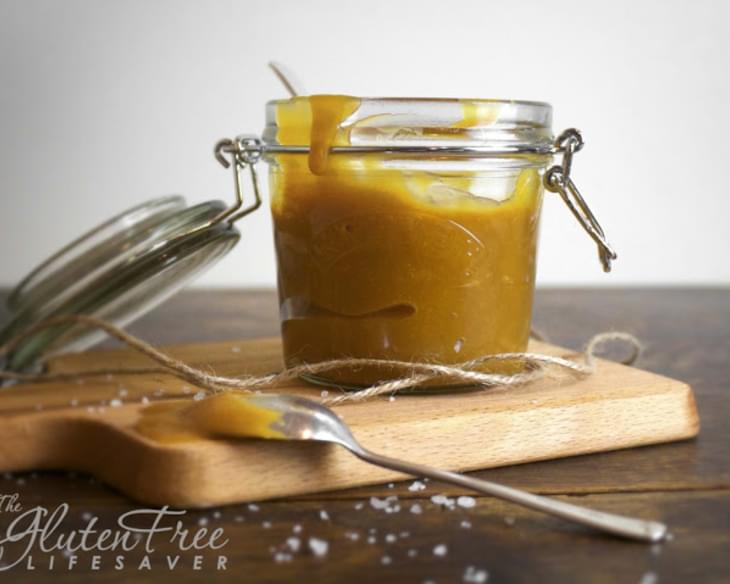 Thick and sticky Salted Caramel Sauce - Easy and Awesome!