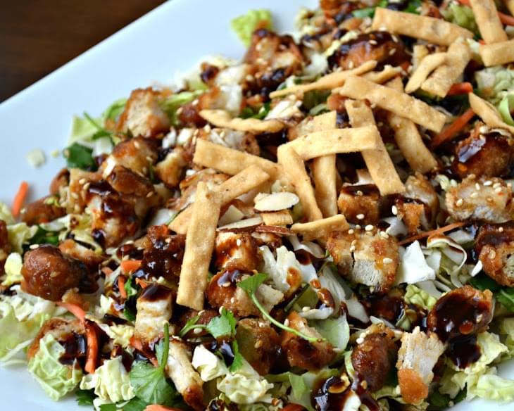 General Tso's Wings Asian Chicken Salad