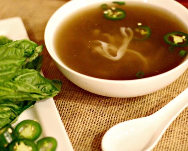 Pho Recipe for the Crock Pot