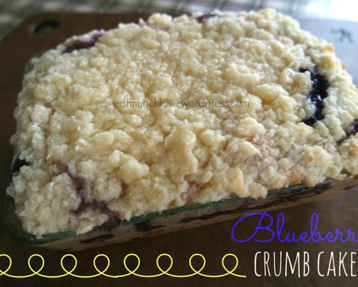 Blueberry Crumb Cake (vegan Friendly)