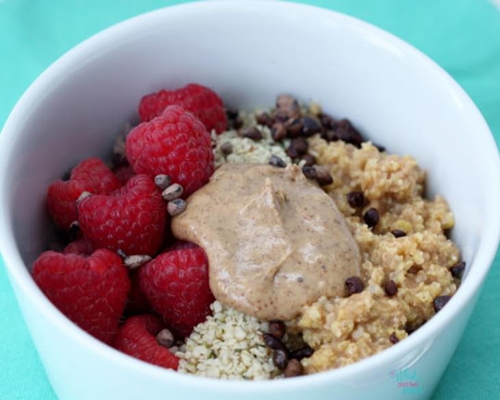 Raspberry Millet Protein Power Bowl Recipe